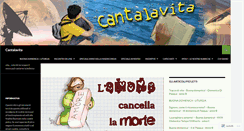 Desktop Screenshot of cantalavita.com